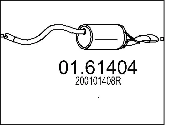 крайно гърне MTS                 