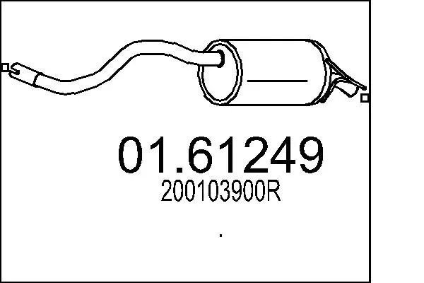 крайно гърне MTS                 