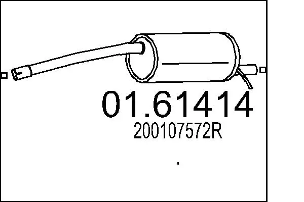 крайно гърне MTS                 