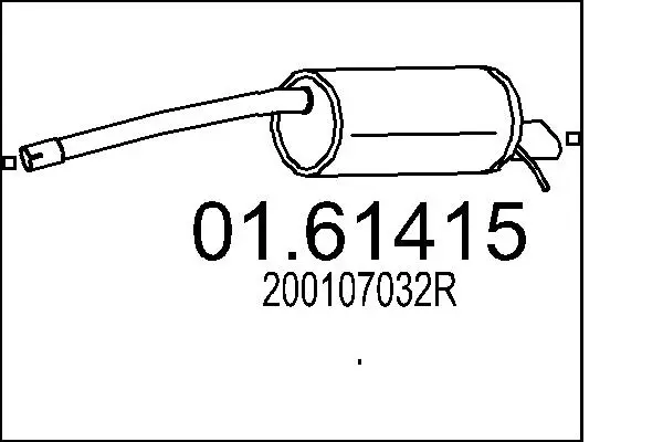 крайно гърне MTS                 