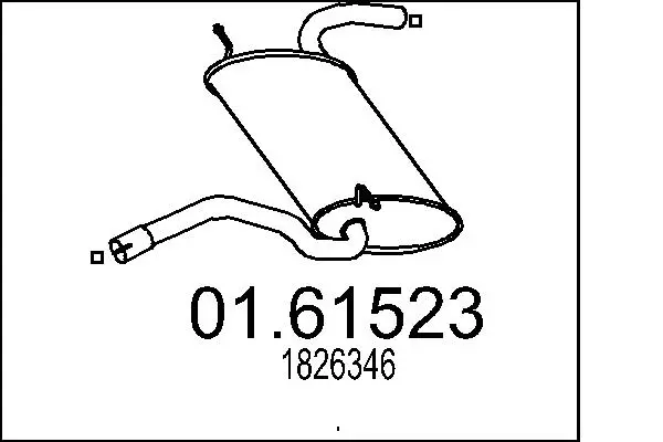 крайно гърне MTS                 