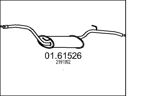 крайно гърне MTS                 