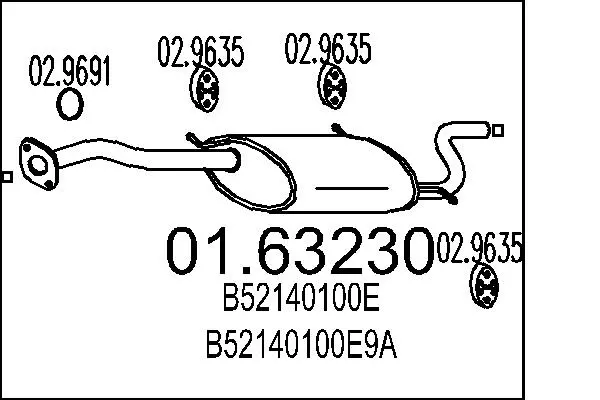 крайно гърне MTS                 