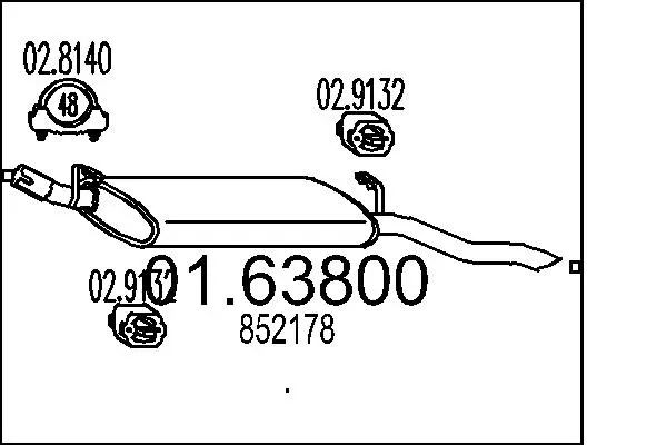 крайно гърне MTS                 