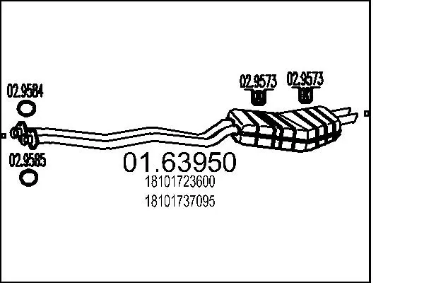 крайно гърне MTS                 