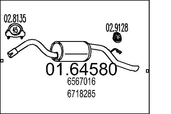 крайно гърне MTS                 