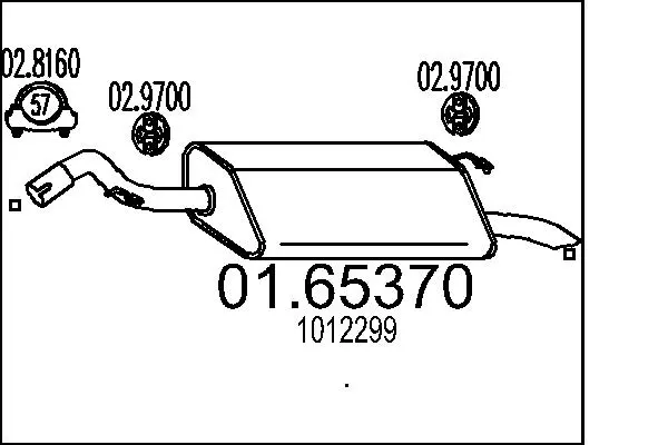 крайно гърне MTS                 