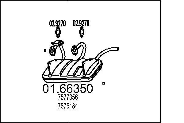 крайно гърне MTS                 