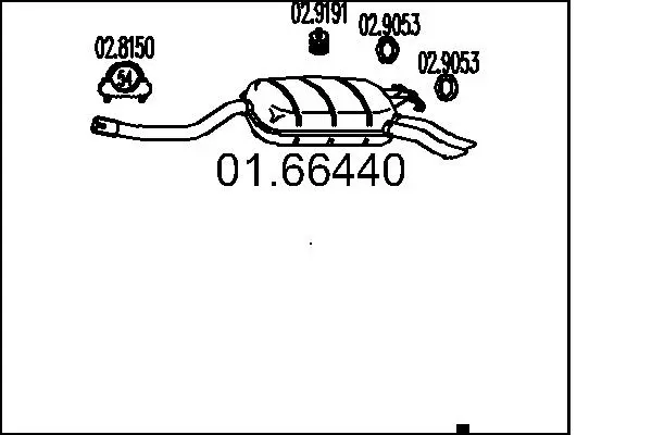 крайно гърне MTS                 
