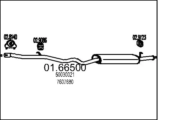 крайно гърне MTS                 