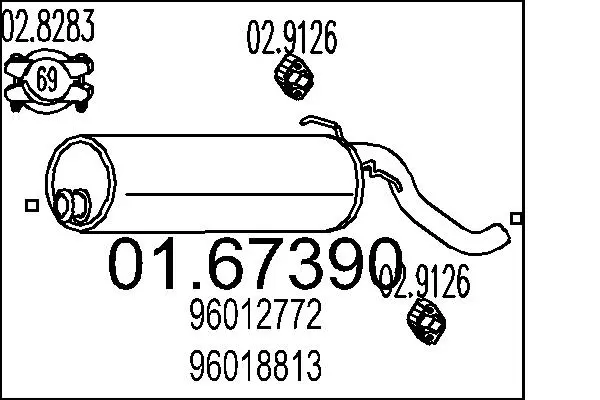 крайно гърне MTS                 