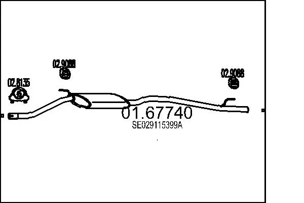 крайно гърне MTS                 