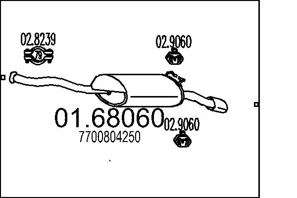 крайно гърне MTS                 
