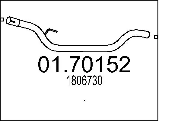 изпускателна тръба MTS                 