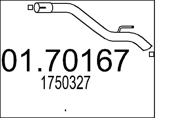 изпускателна тръба MTS                 