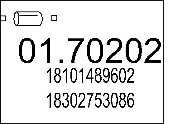 изпускателна тръба MTS                 