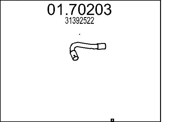 изпускателна тръба MTS                 