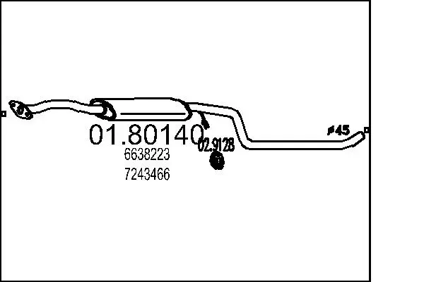 средно гърне MTS                 