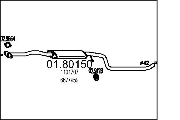 средно гърне MTS                 