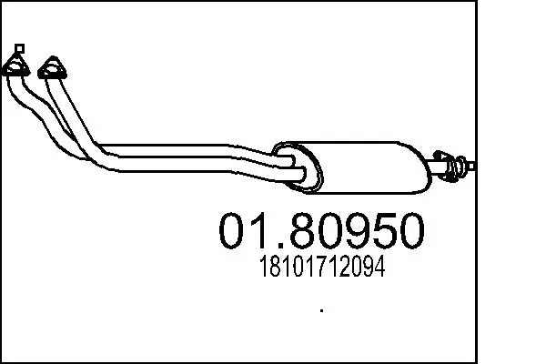 средно гърне MTS                 