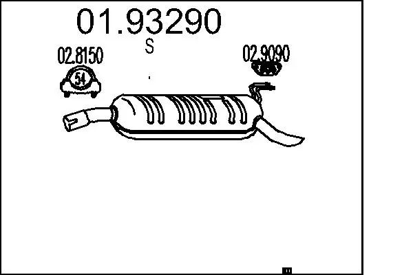 крайно гърне MTS                 