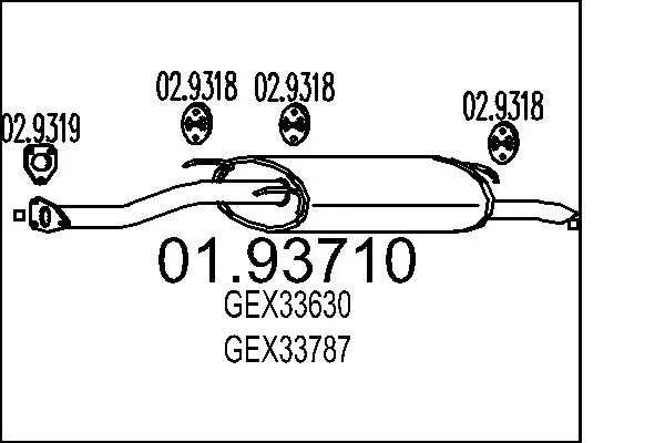 крайно гърне MTS                 
