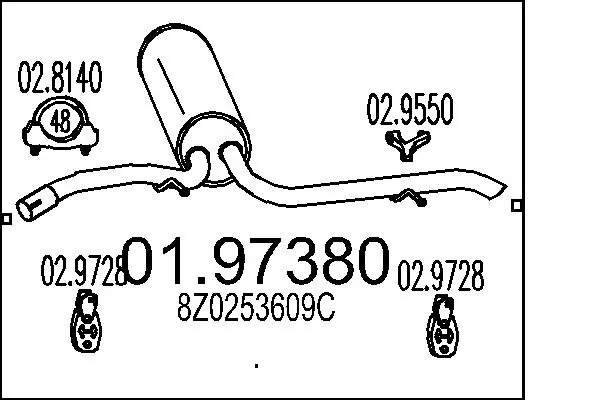 крайно гърне MTS                 