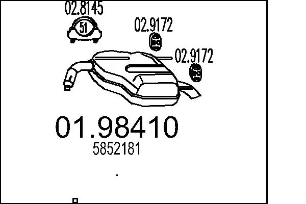 крайно гърне MTS                 