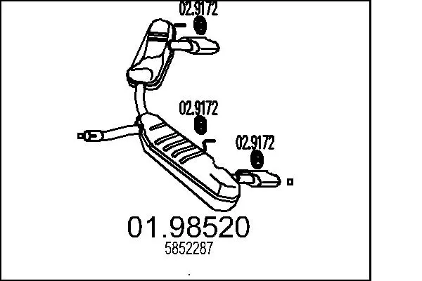 крайно гърне MTS                 