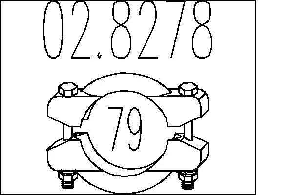 тръбна връзка, изпускателна система MTS                 