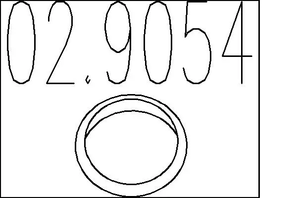 уплътнение, изпускателни тръби MTS                 