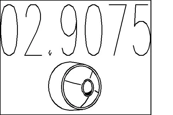 ударен тампон, гърне MTS                 