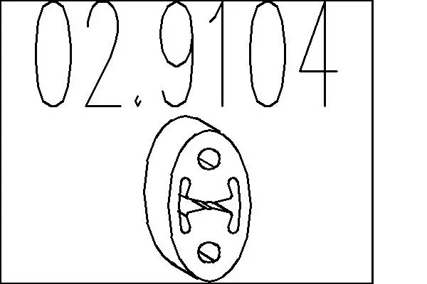 ударен тампон, гърне MTS                 