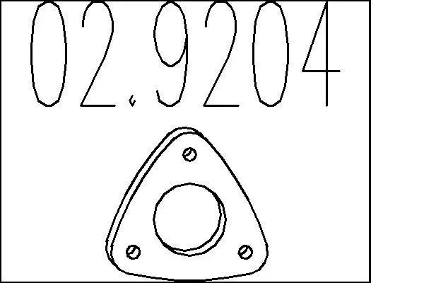 уплътнение, изпускателни тръби MTS                 