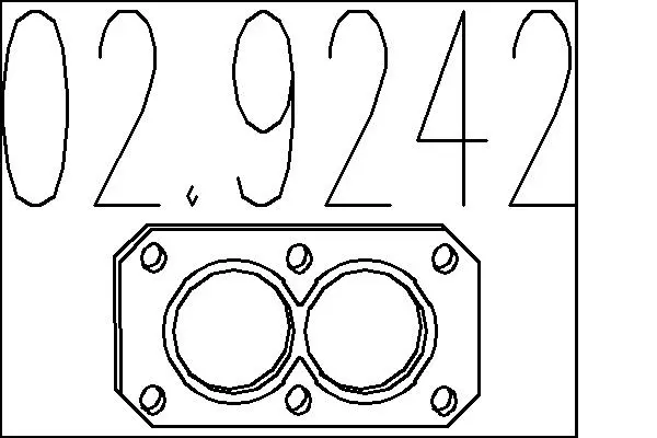 уплътнение, изпускателни тръби MTS                 