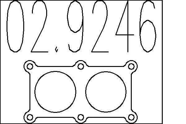 уплътнение, изпускателни тръби MTS                 