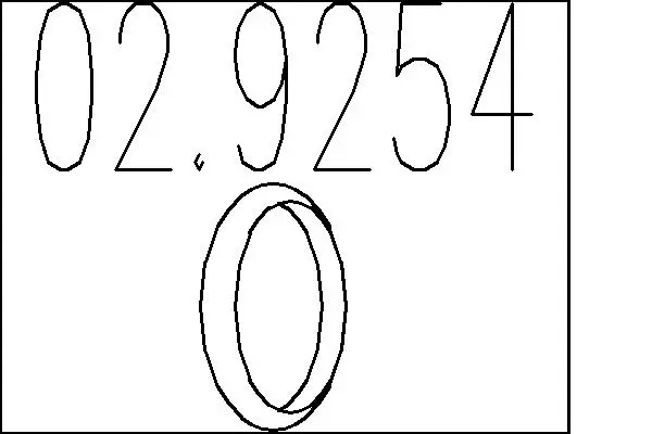 уплътнение, изпускателни тръби MTS                 