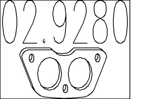 уплътнение, изпускателни тръби MTS                 