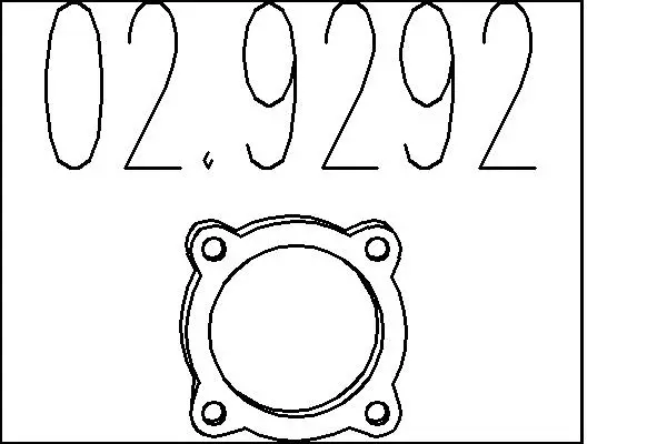 уплътнение, изпускателни тръби MTS                 