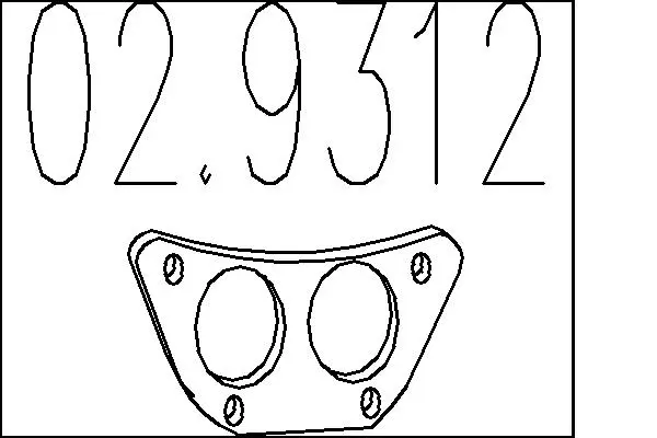 уплътнение, изпускателни тръби MTS                 