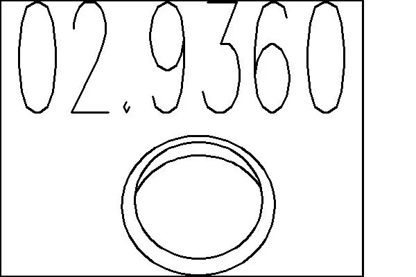 уплътнение, изпускателни тръби MTS                 