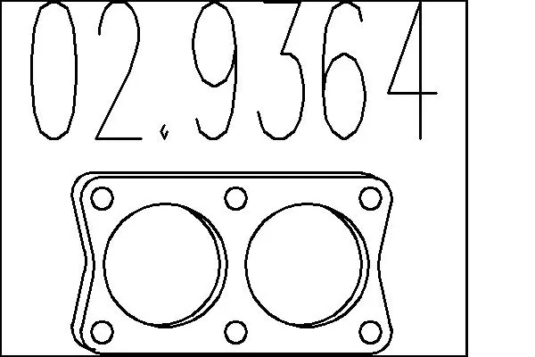 уплътнение, изпускателни тръби MTS                 