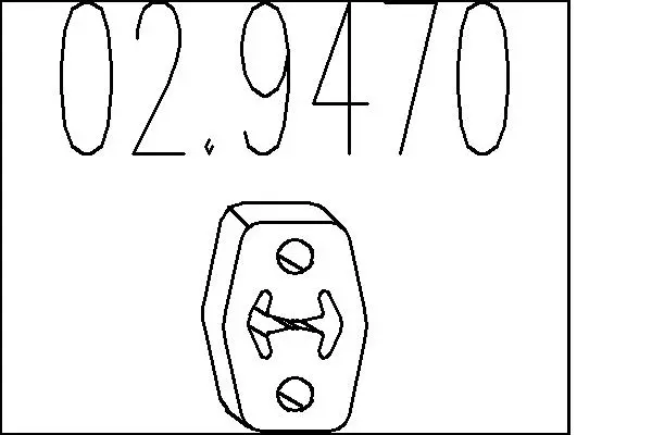 ударен тампон, гърне MTS                 