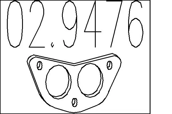 уплътнение, изпускателни тръби MTS                 