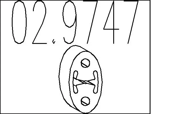 ударен тампон, гърне MTS                 