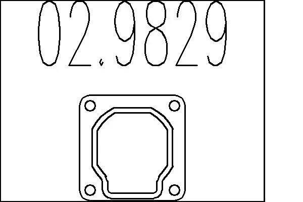 уплътнение, изпускателни тръби MTS                 