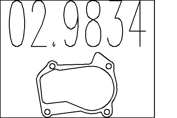 уплътнение, изпускателни тръби MTS                 