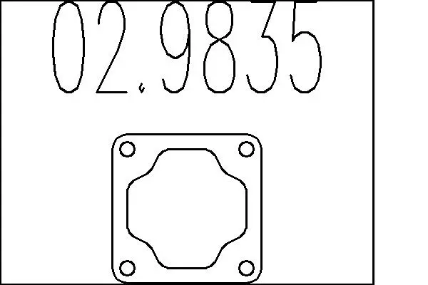 уплътнение, изпускателни тръби MTS                 