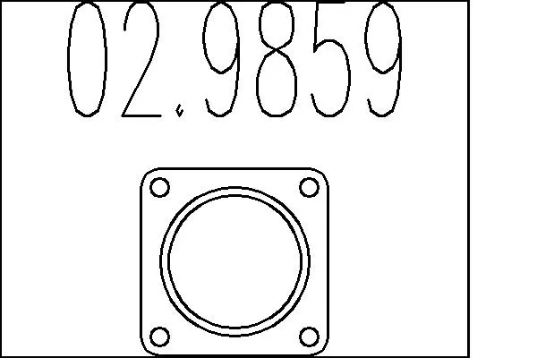 уплътнение, изпускателни тръби MTS                 