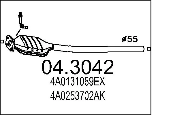 катализатор MTS                 